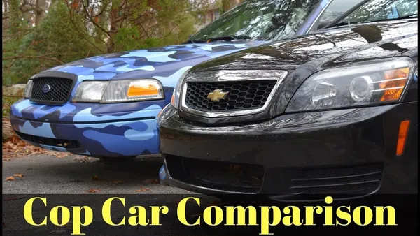 Crown Victoria vs. Chevrolet Caprice: Police Car Showdown